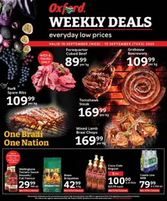 Preview Oxford Freshmarket Specials valid from 10/09/2025