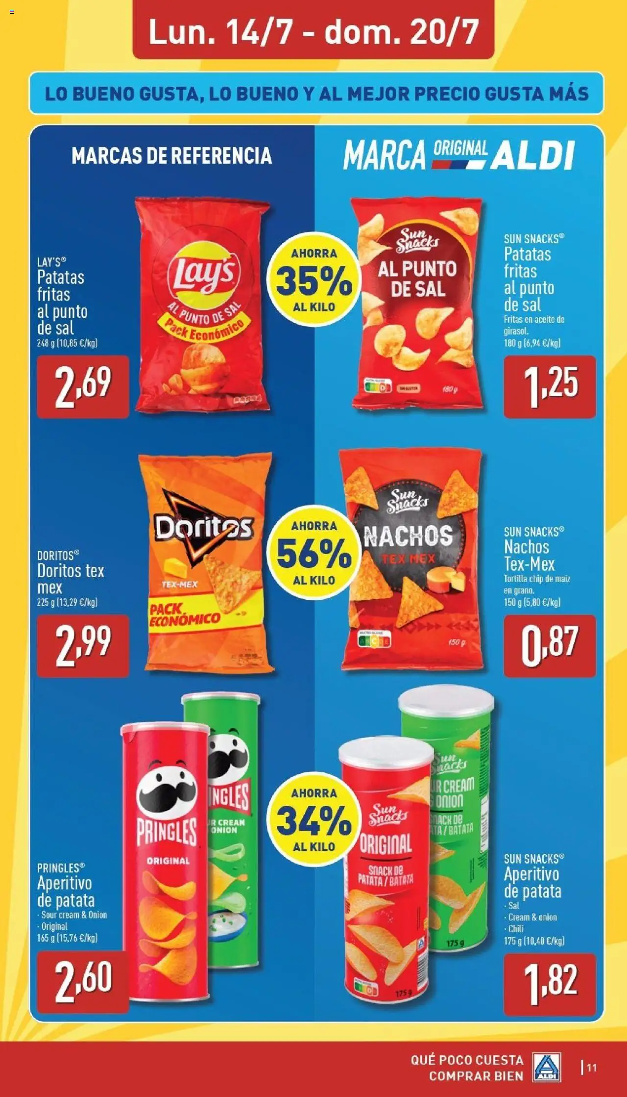 Aldi folleto Baleares - Página de 11 - Válido desde 14/07/2025