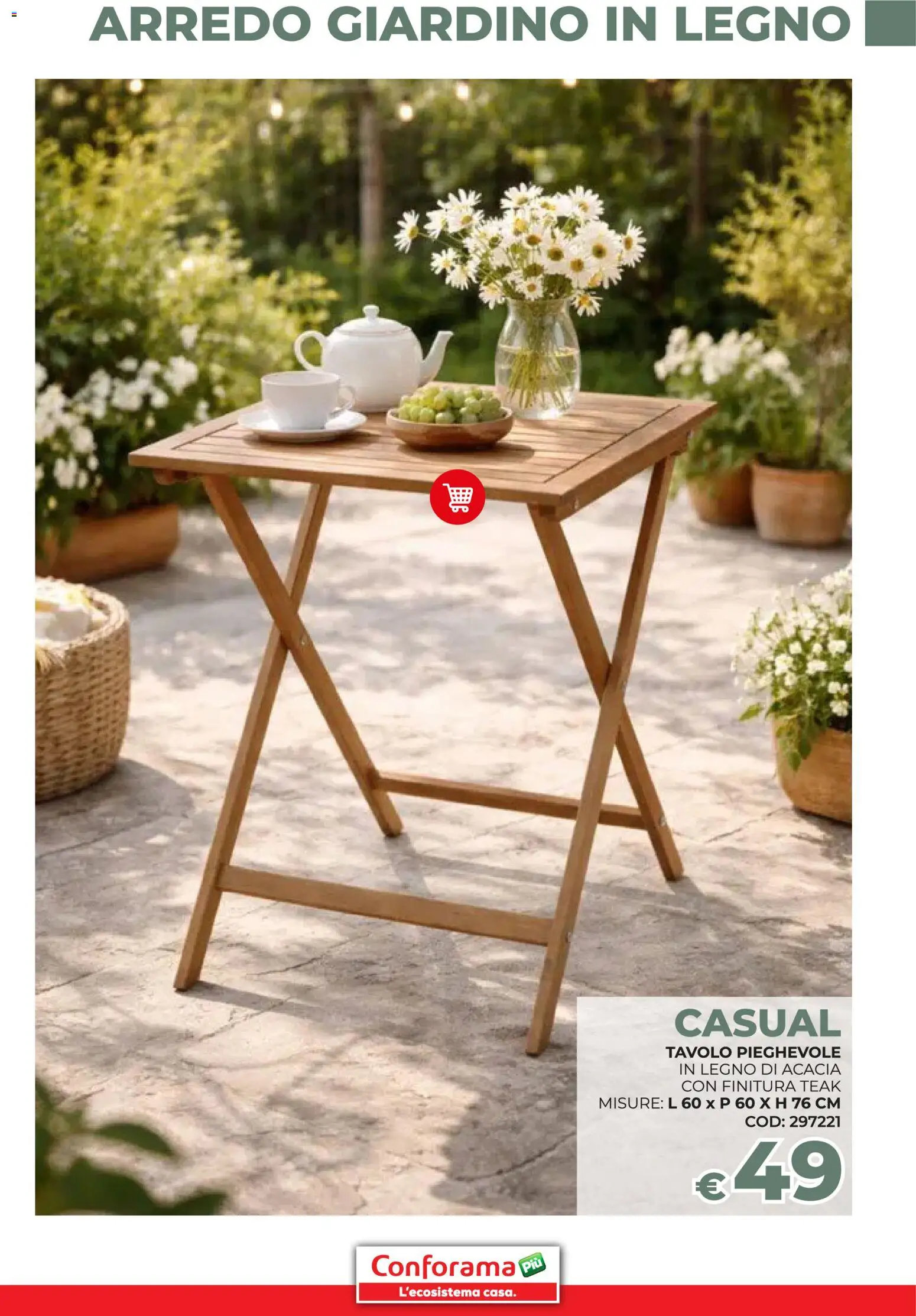 Conforama volantino Giardino - pagina 49 - valido dal 19/03/2026