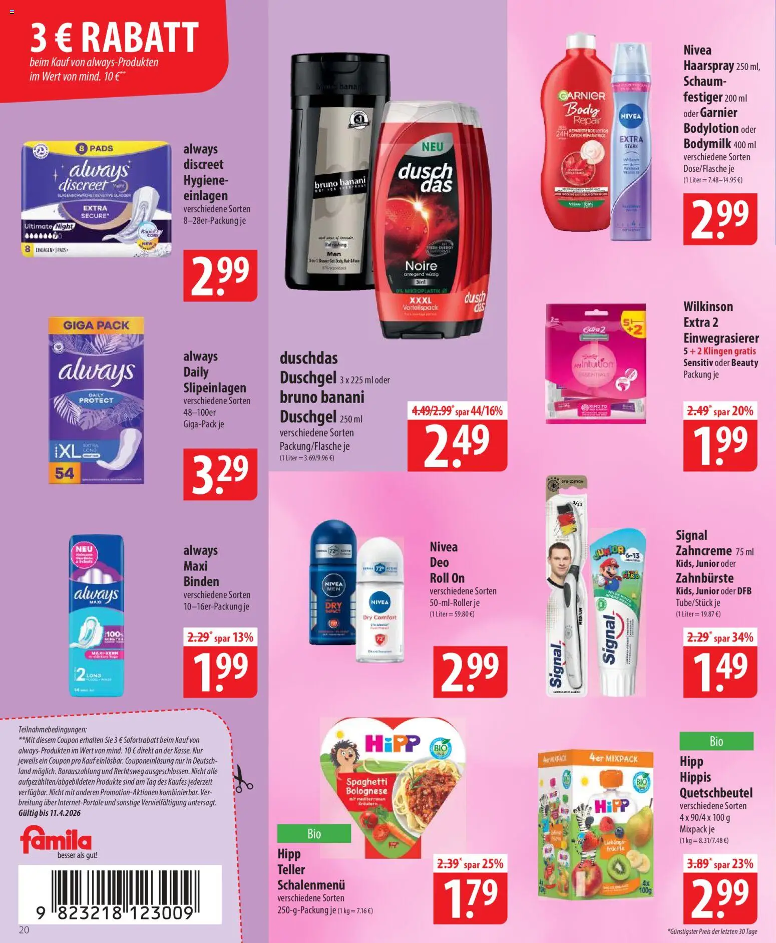 Famila Prospekt 	 - Seite 20 - gültig ab 07.04.2026