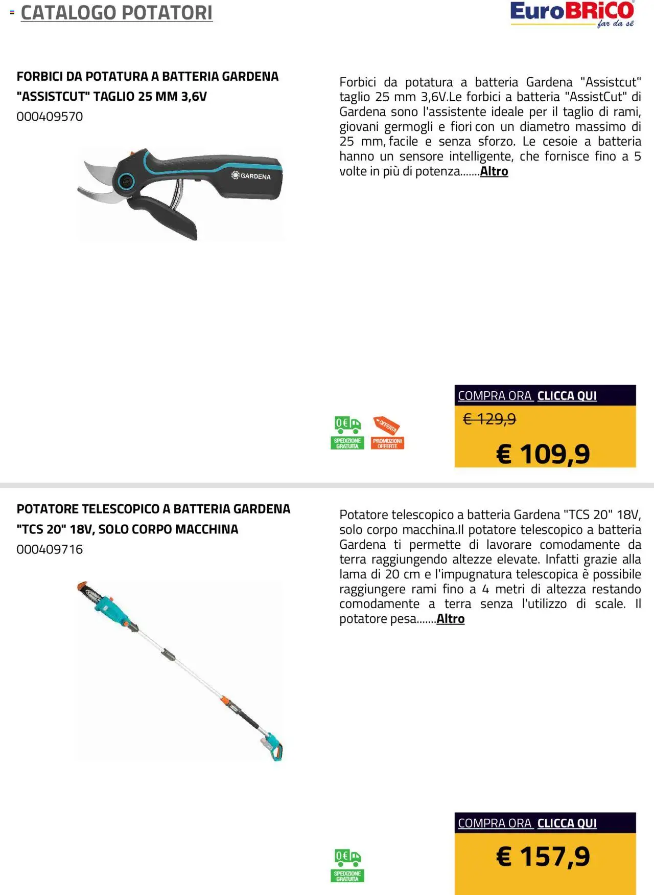 Eurobrico Potatori catalogo - pagina 14 - valido dal 23/07/2025