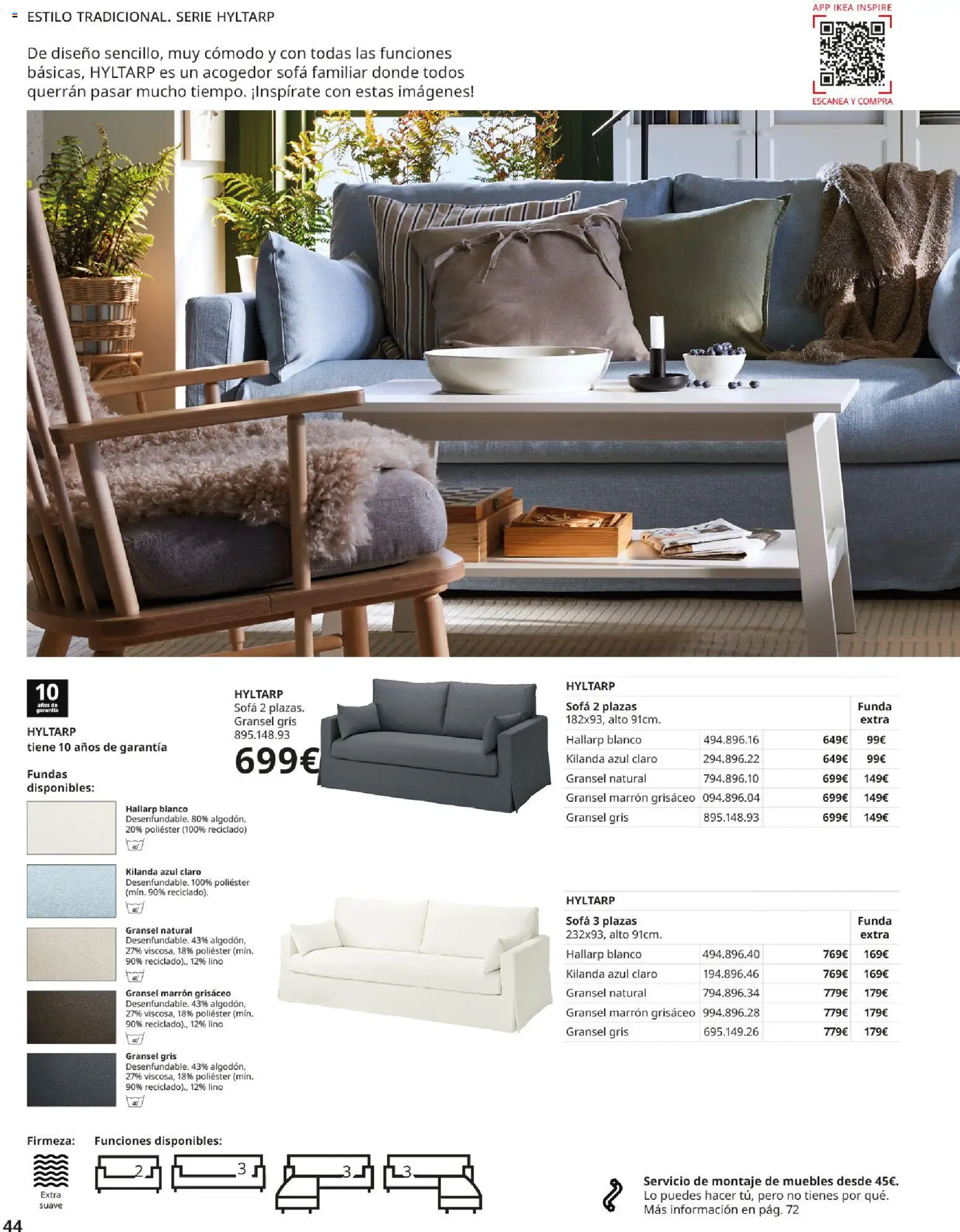 Catálogo IKEA Sofás - Página de 44 - Válido desde 02/12/2025