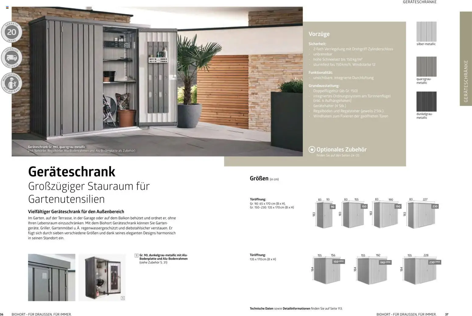 Dehner  Biohort – Metall für Garten & Terrasse - page 19- valid from 05.01.2026