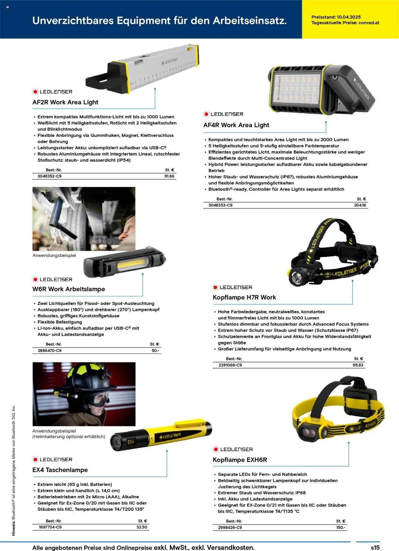 Conrad Katalog ungeplanter Bedarf - page 15- valid from 15.05.2025