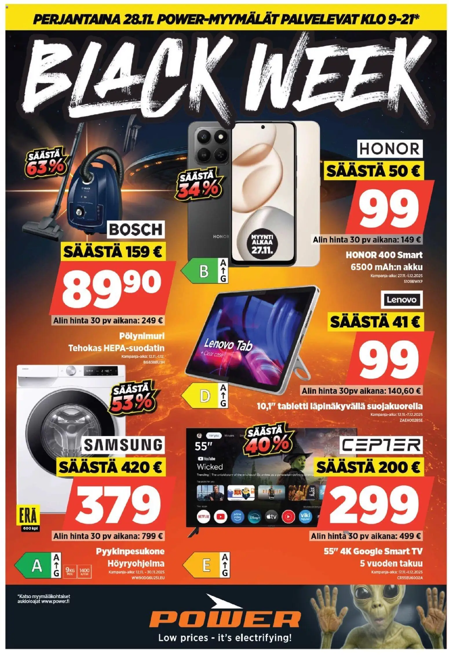 Power - Black Friday - sivu 1- voimassa alkaen 24/11/2025