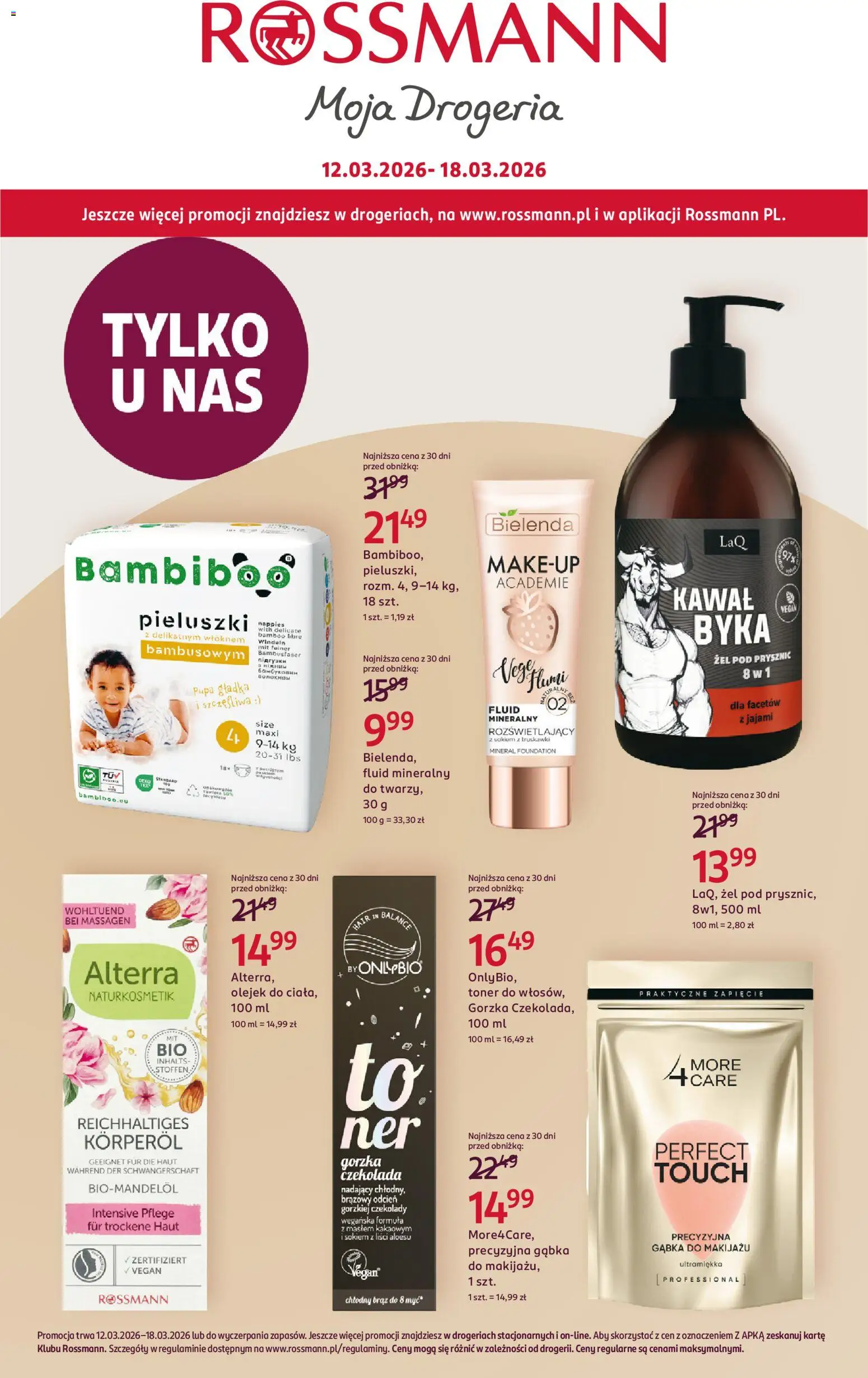 Rossmann gazetka - strona 1- ważny od 12.03.2026