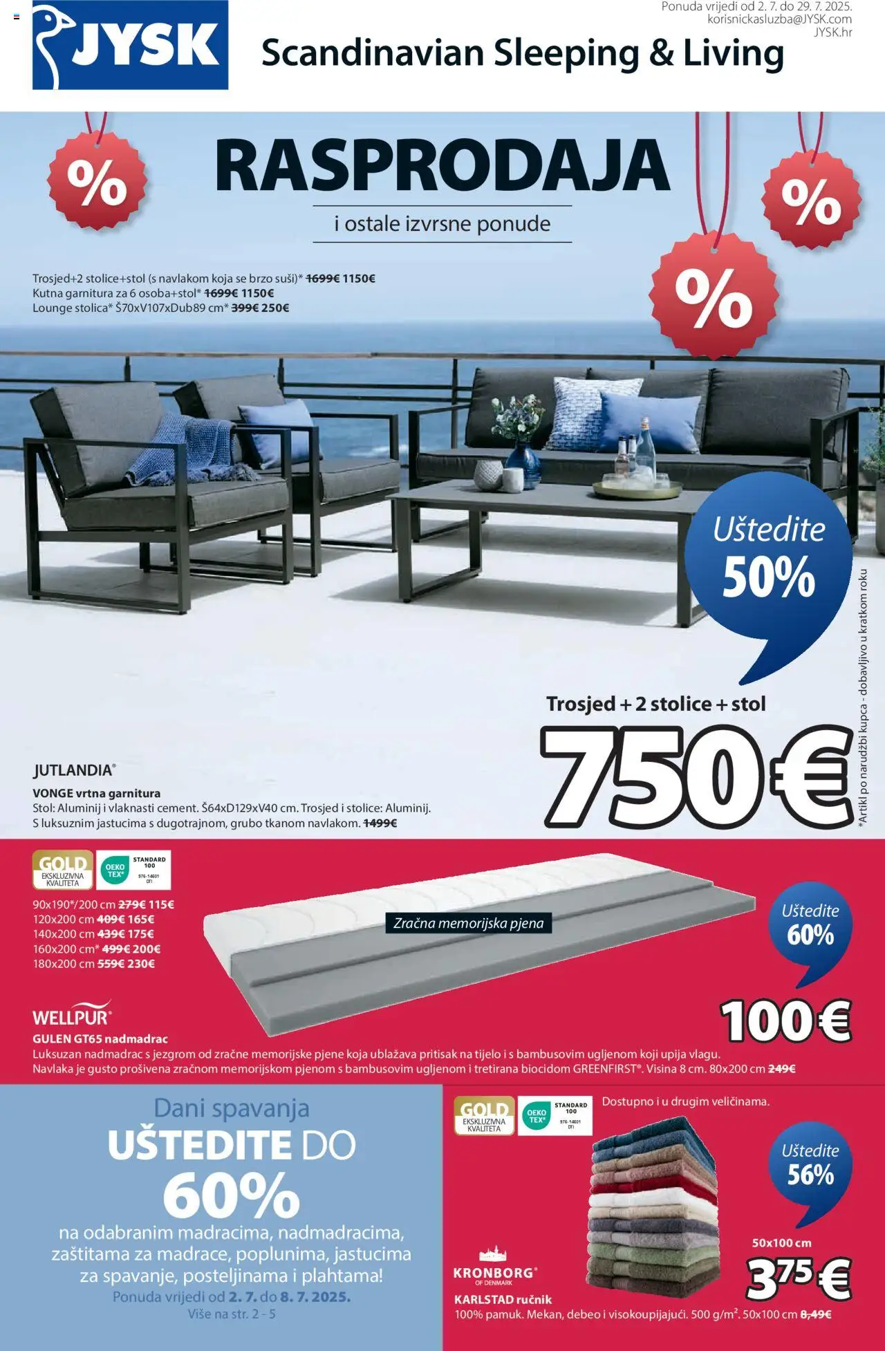 Katalog JYSK - stranica 1- važeći od 02.07.2025