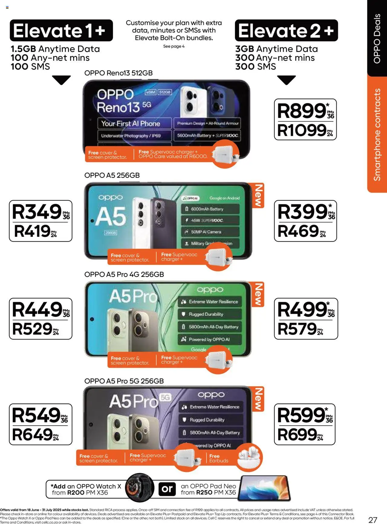 Cell C - Contract Deals - page 27- valid from 18/06/2025
