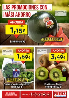 Vista previa del folleto Froiz Oferta semanal válido desde 28/07/2025