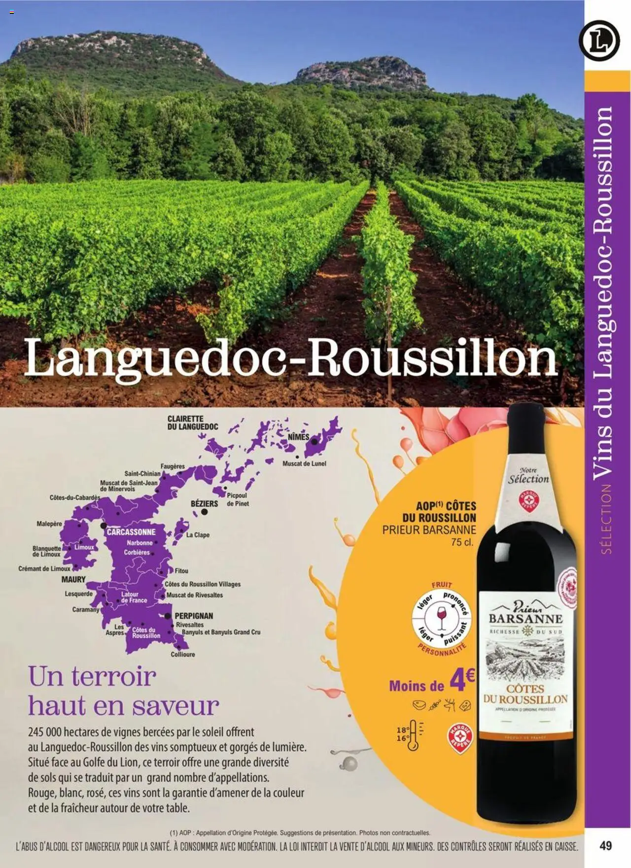 E.Leclerc Guide Vins - page 44 - valable à partir du 01/02/2024