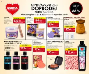 Dedra leták platný od 01.08.2025