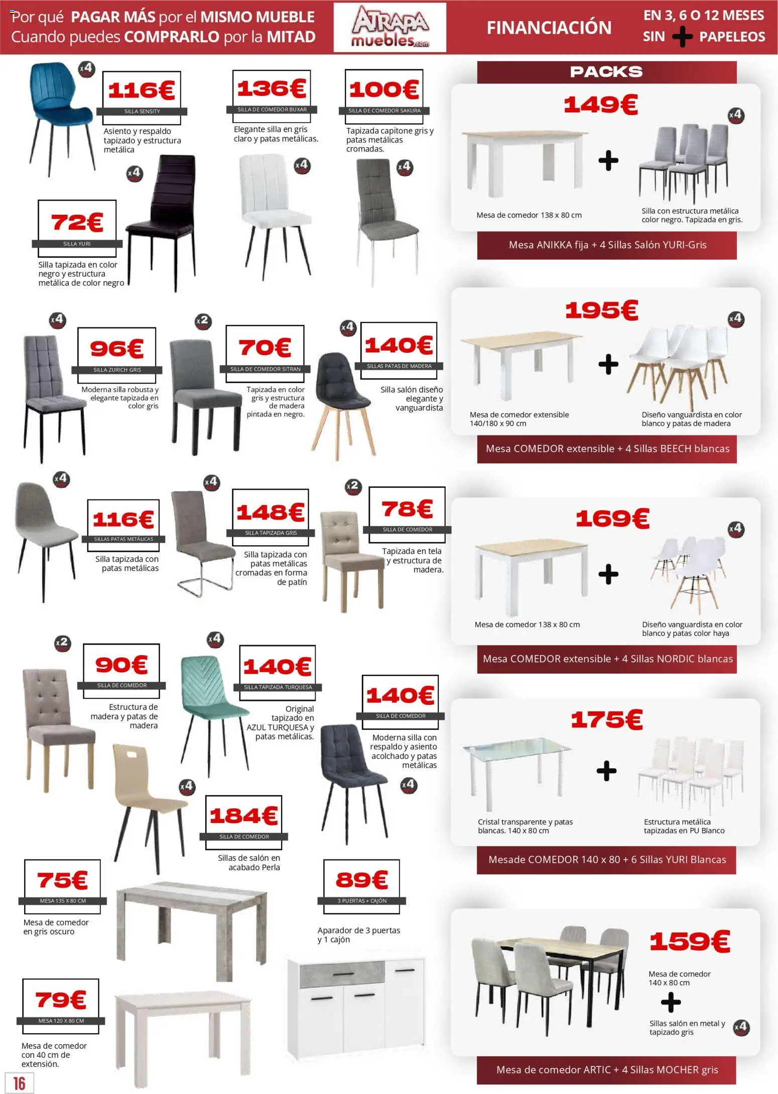 Atrapa Muebles folleto - Página de 16 - Válido desde 03/03/2026