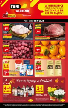 Podgląd Biedronka gazetka - Tani weekend ważny od 24.10.2025