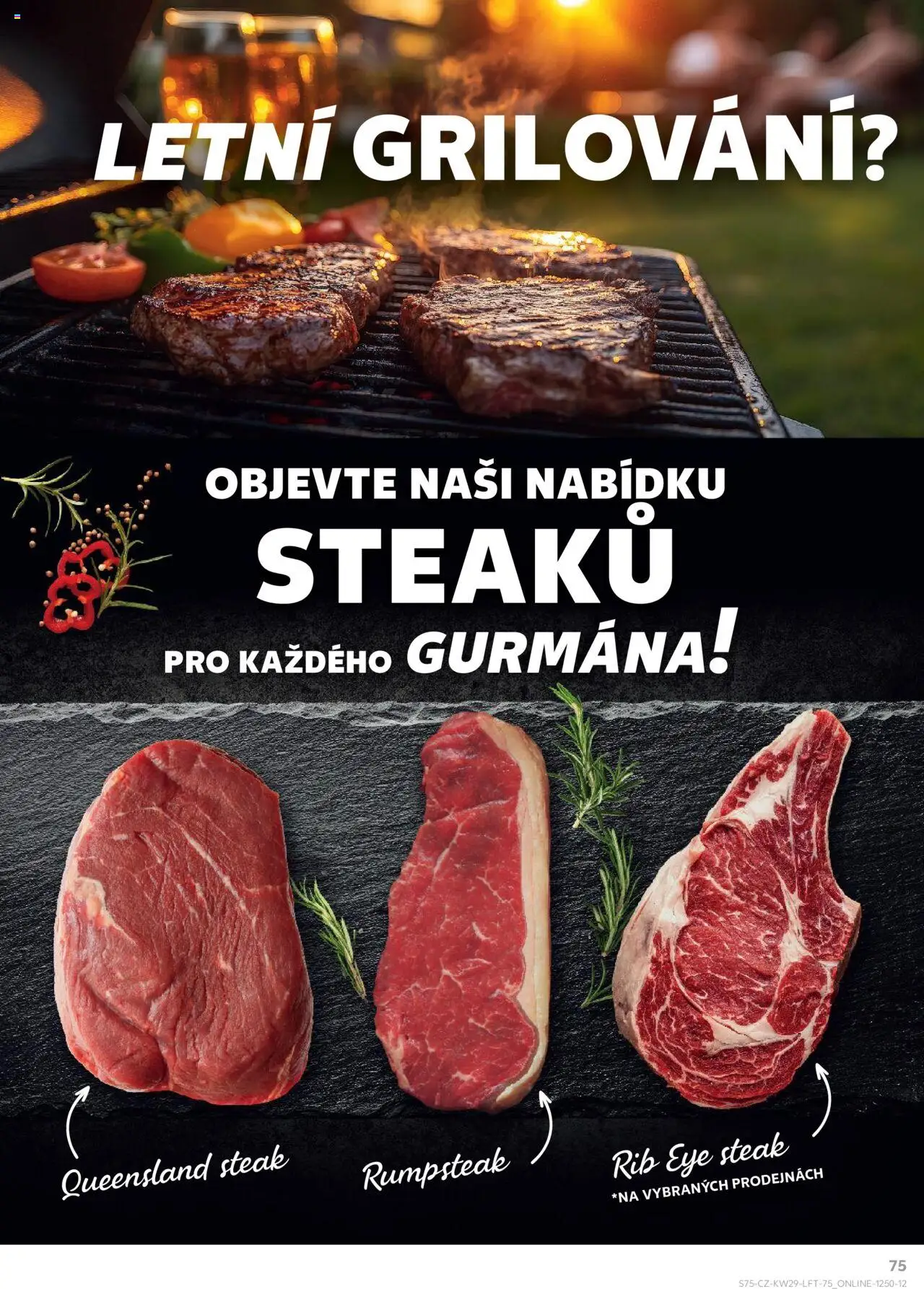 Kaufland leták - strana 75- platný od 16.07.2025