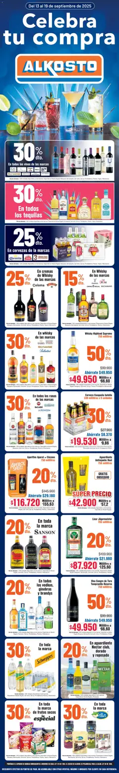 Vista previa del folleto Alkosto folleto válido desde 13/09/2025