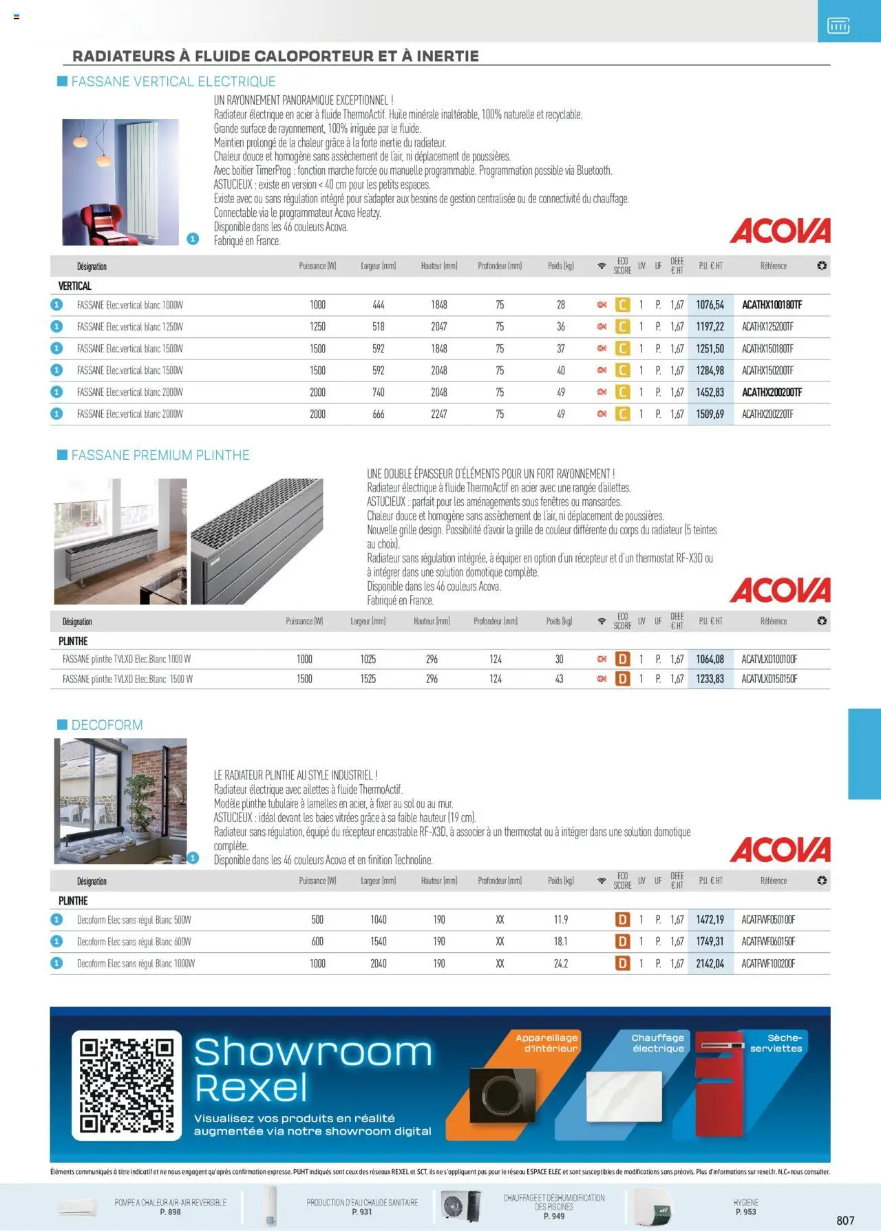 Rexel - Chauffage Électrique, ECS, PAC AIR-AIR Et Qualite De L´Air Interieur - page 13 - valable à partir du 16/07/2025