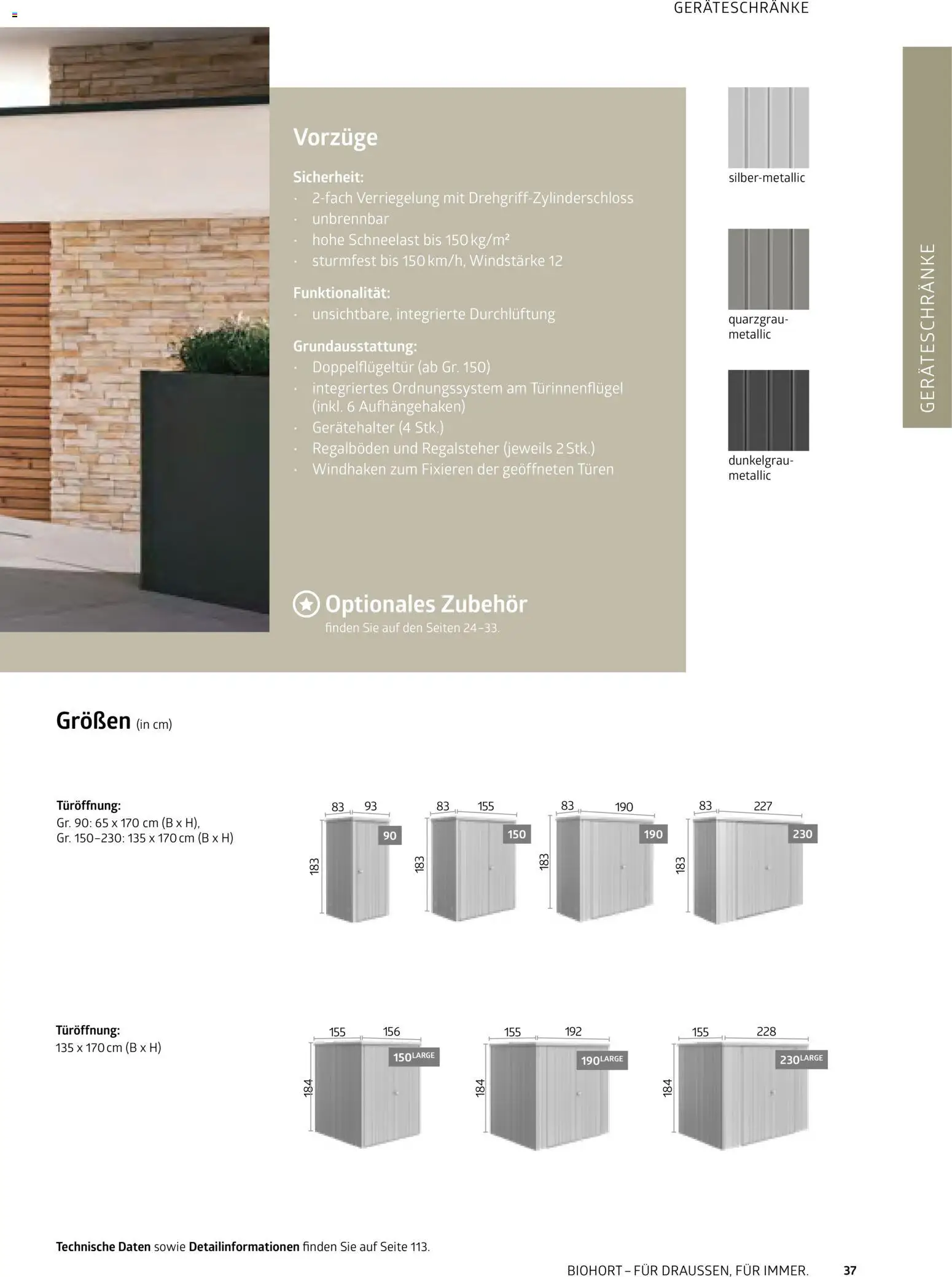 Dehner Biohort – Metall für Garten & Terrasse - Seite 37 - gültig ab 01.01.2026