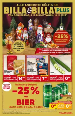 Vorschau Billa Flugblatt gültig ab 04.12.2025