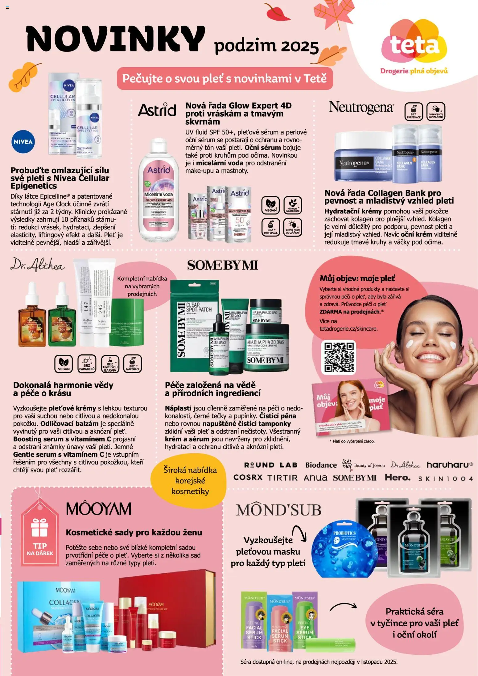 TETA Drogerie leták - Novinky - strana 1- platný od 01.11.2025