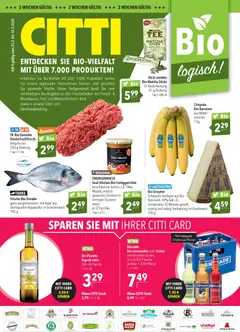 Vorschau CITTI Markt Bio logisch! gültig ab 25.02.2026