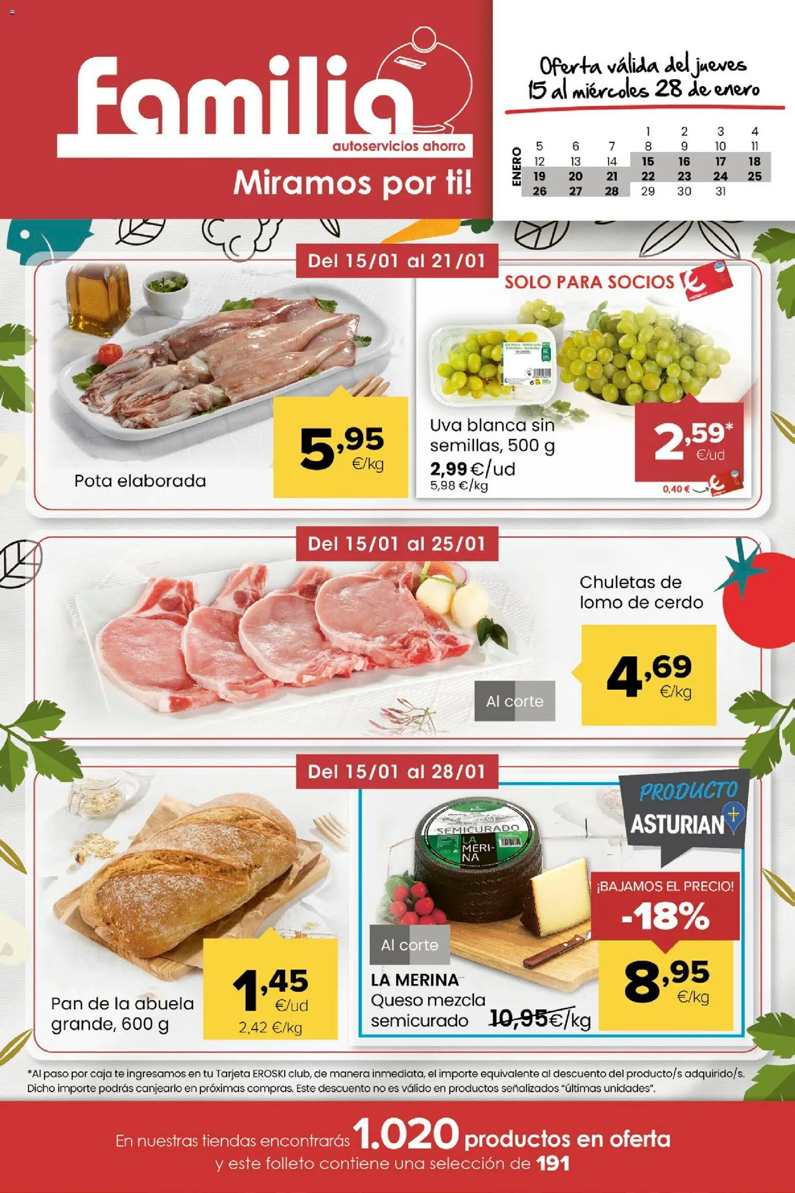 Eroski folleto - Página de 1 - Válido desde 15/01/2026