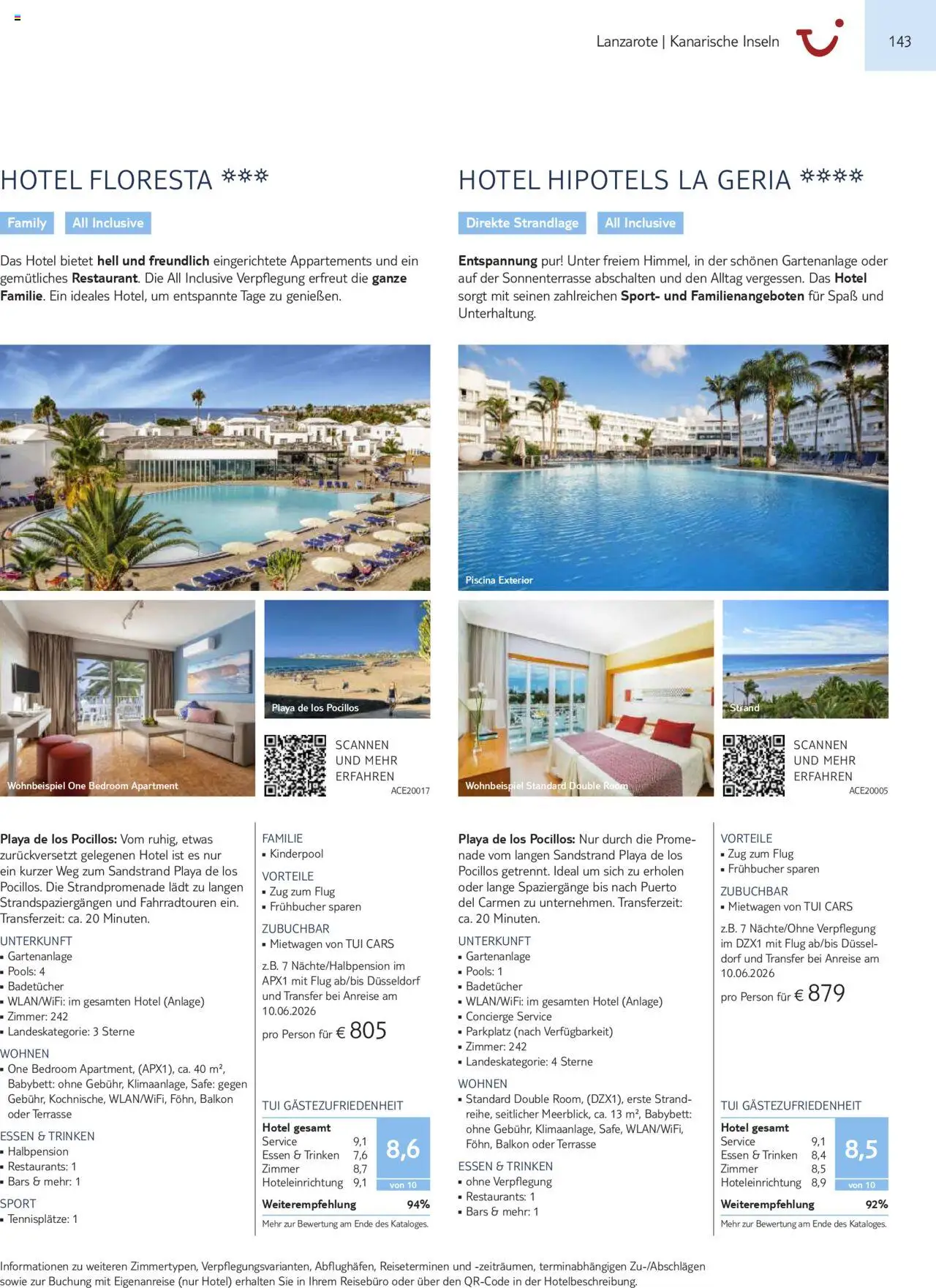 TUI Prospekt Kanaren, Kapverden & Senegal 2025/26	  - Seite 143 - gültig ab 01.11.2025