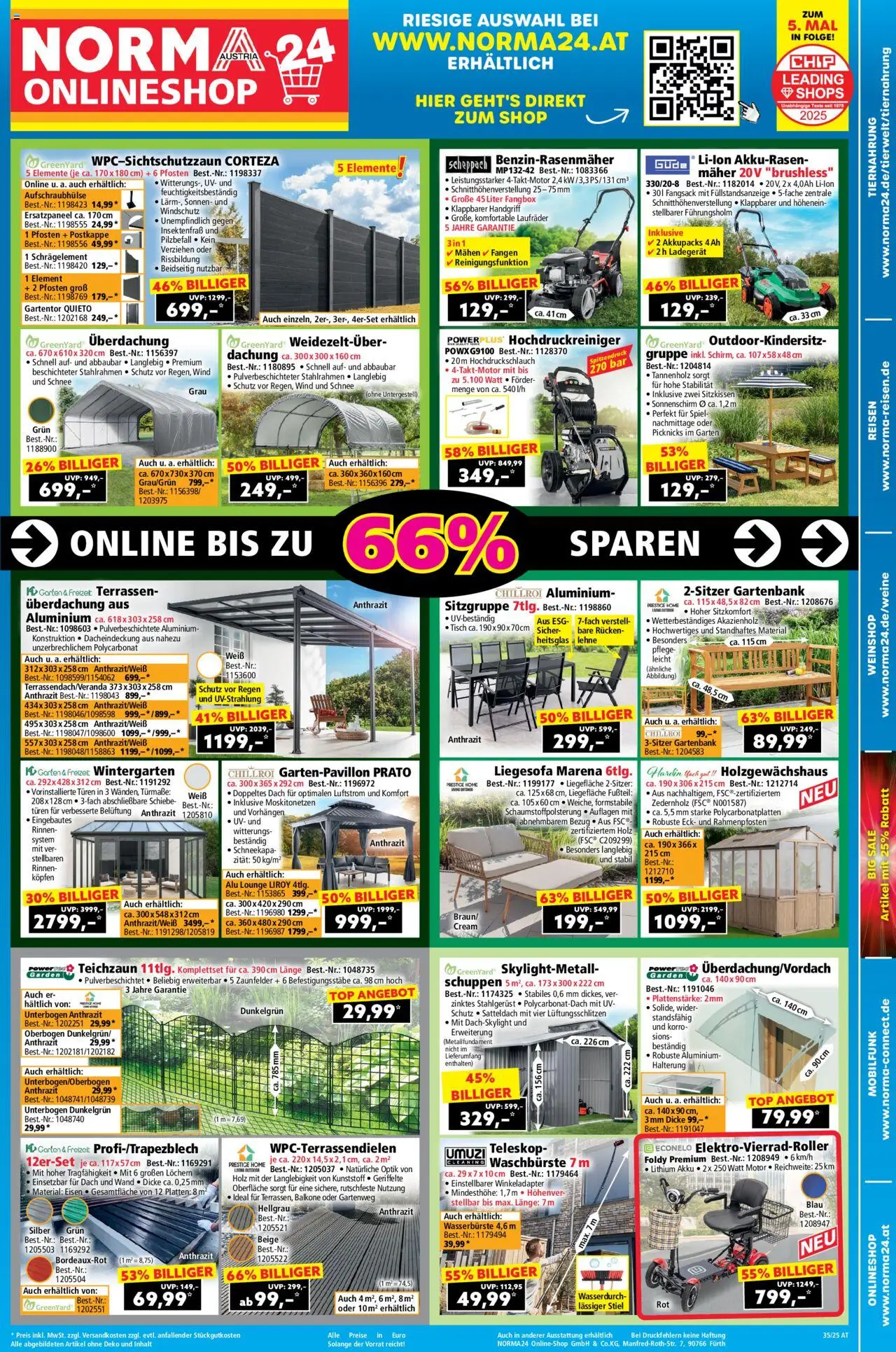 Norma Online Shop - Seite 1- gültig ab 24.08.2025