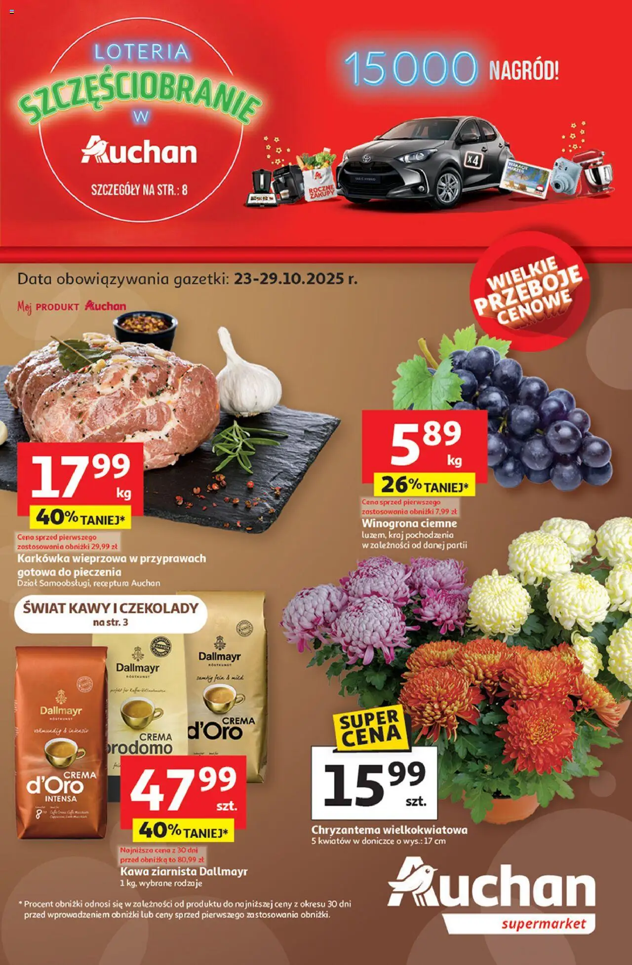 Auchan Gazetka - strona 1- ważny od 23.10.2025