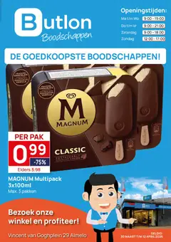 Butlon folder geldig vanaf 30-03-2026