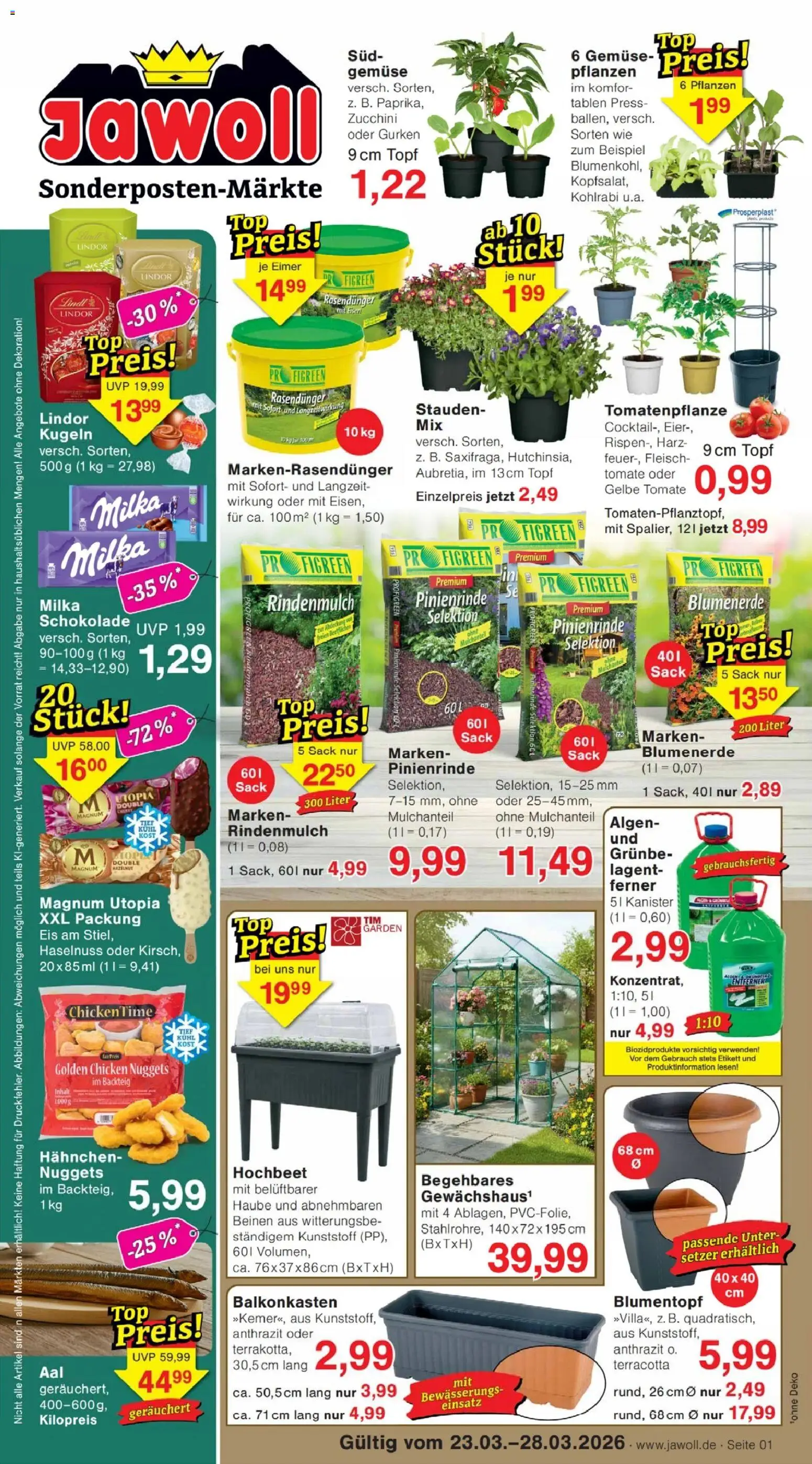 Jawoll Prospekt - Seite 1 - gültig ab 23.03.2026