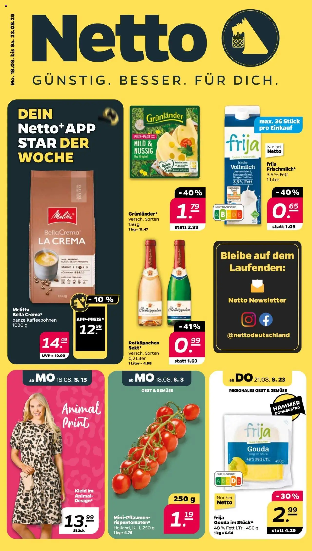 Netto Prospekt 	 - Seite 1 - gültig ab 18.08.2025