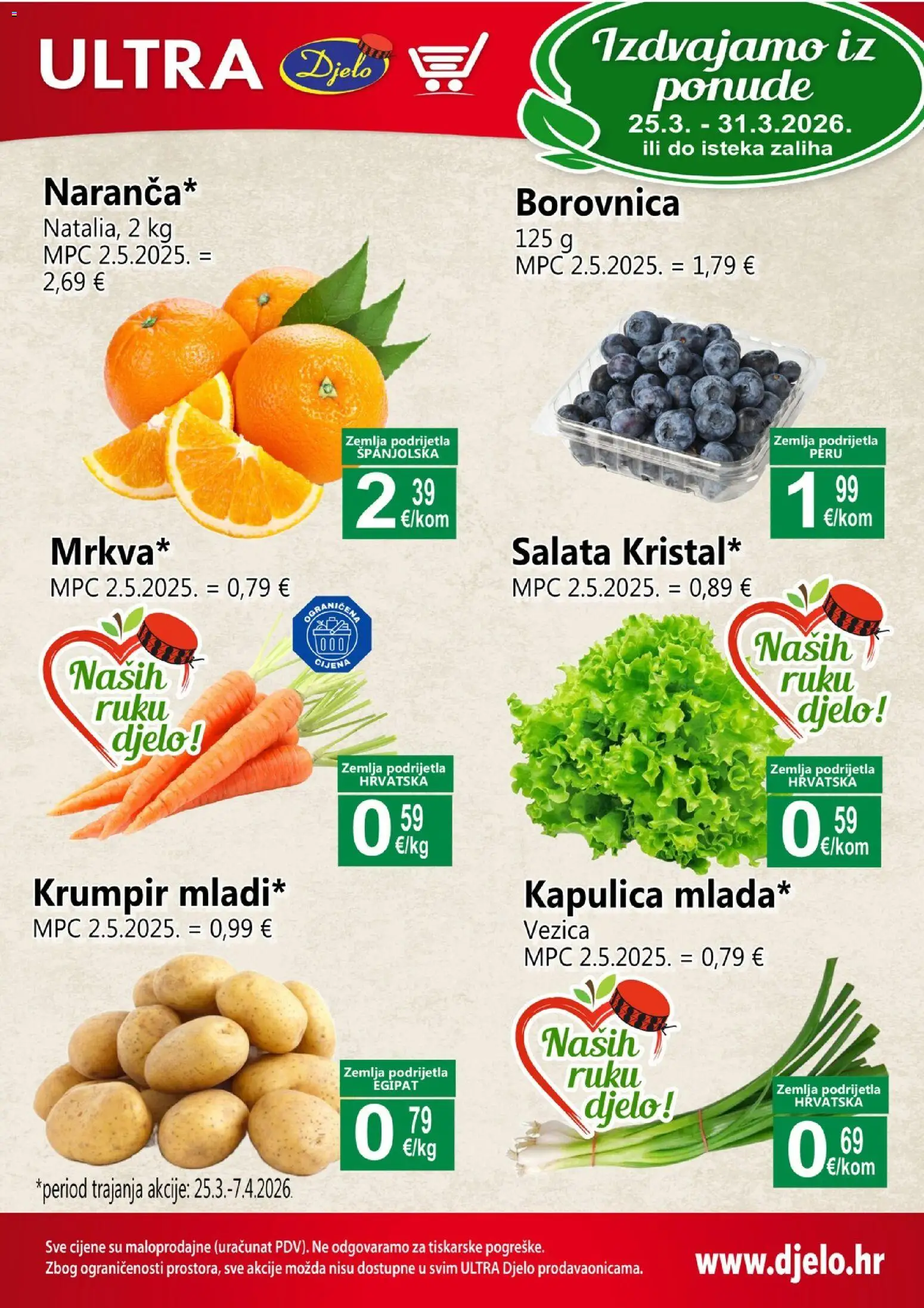Katalog Djelo - stranica 1- važeći od 25.03.2026