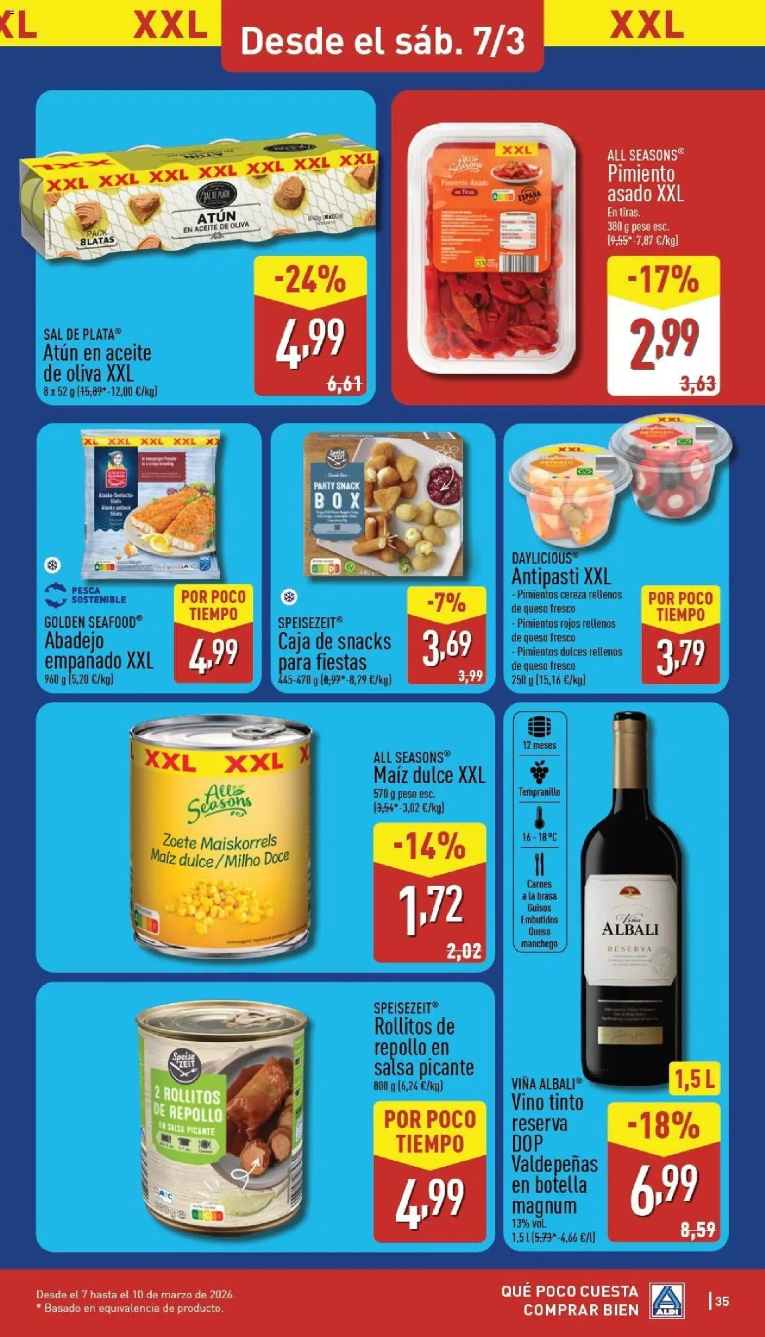 Aldi folleto Canarias - Página de 35 - Válido desde 02/03/2026