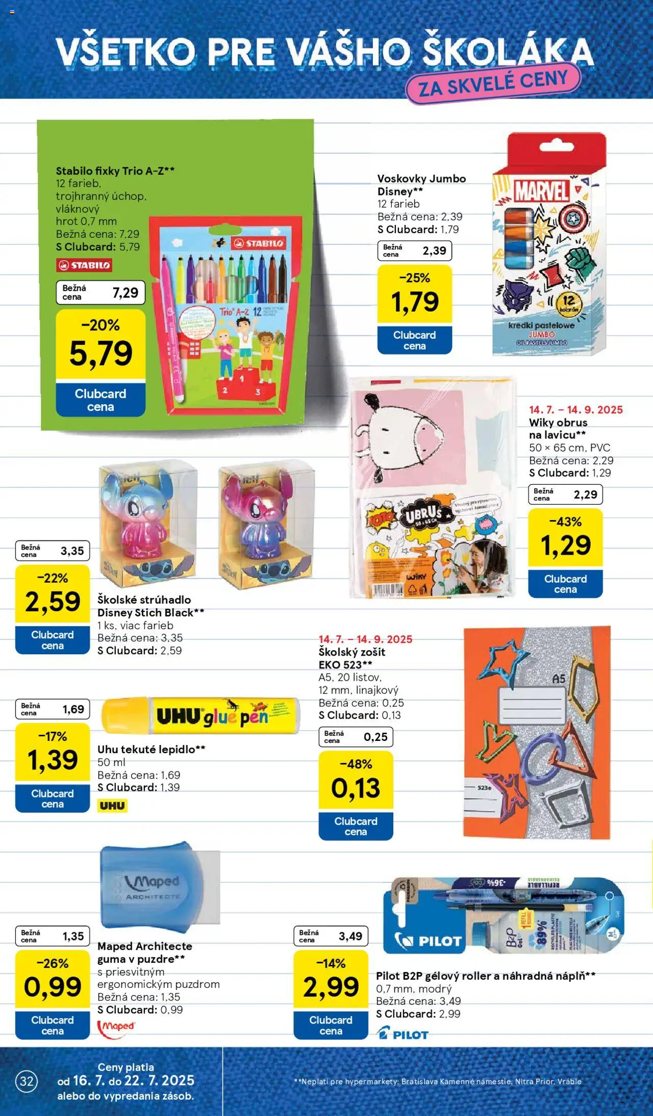 Tesco Hypermarket - leták - strana 32- platný od 16.07.2025