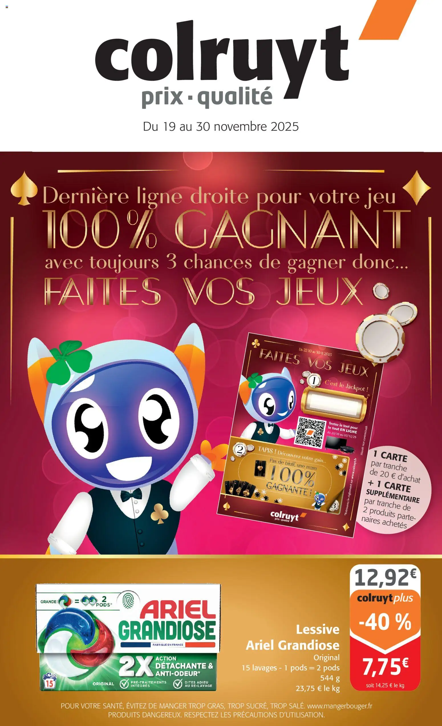 Colruyt catalogue - page 1 - valable à partir du 19/11/2025