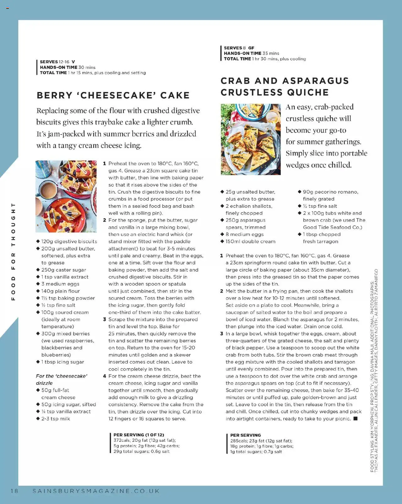 Sainsbury's - Sainsbury’s Magazine – July 2025 - page 18- valid from 01/07/2025