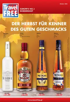 Vorschau Travel Free Angebote gültig ab 01.10.2025
