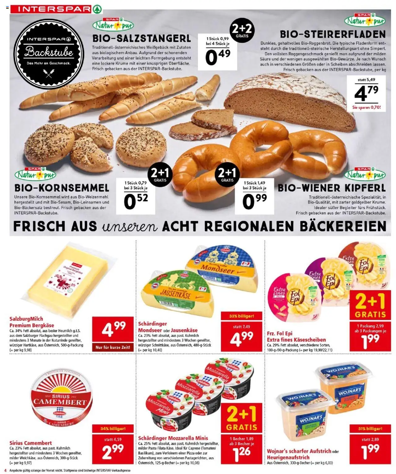 Interspar Flugblatt - Burgenland  - Seite 4- gültig ab 15.07.2025