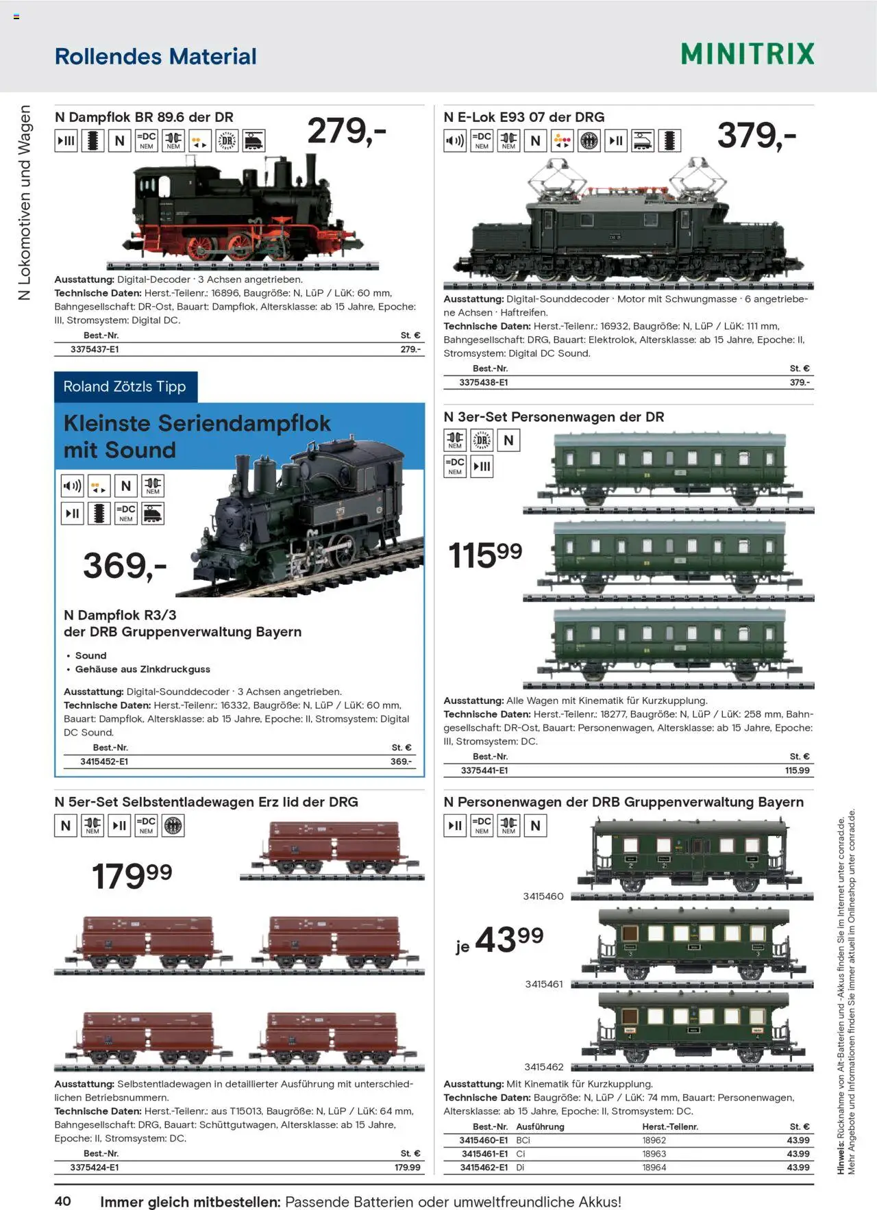 Conrad  Modellbahn Katalog - Seite 42 - gültig ab 25.08.2025