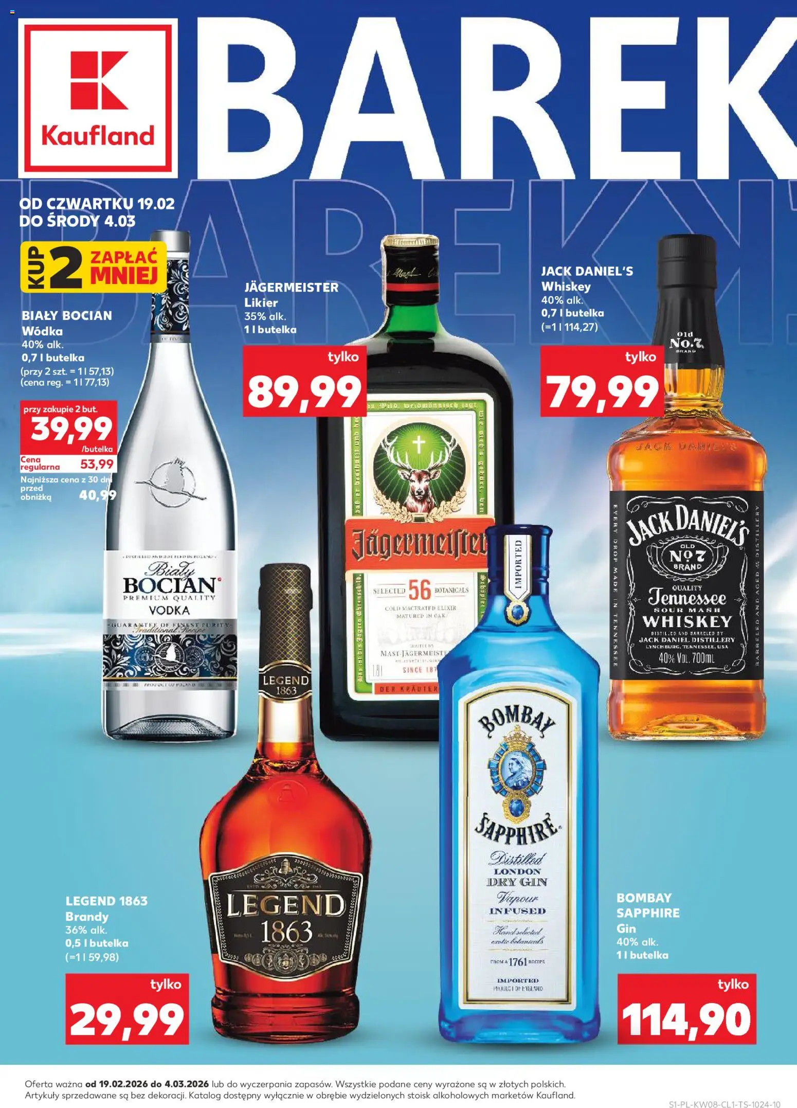 Kaufland Polsko leták - Barek - strana 1- platný od 19.02.2026