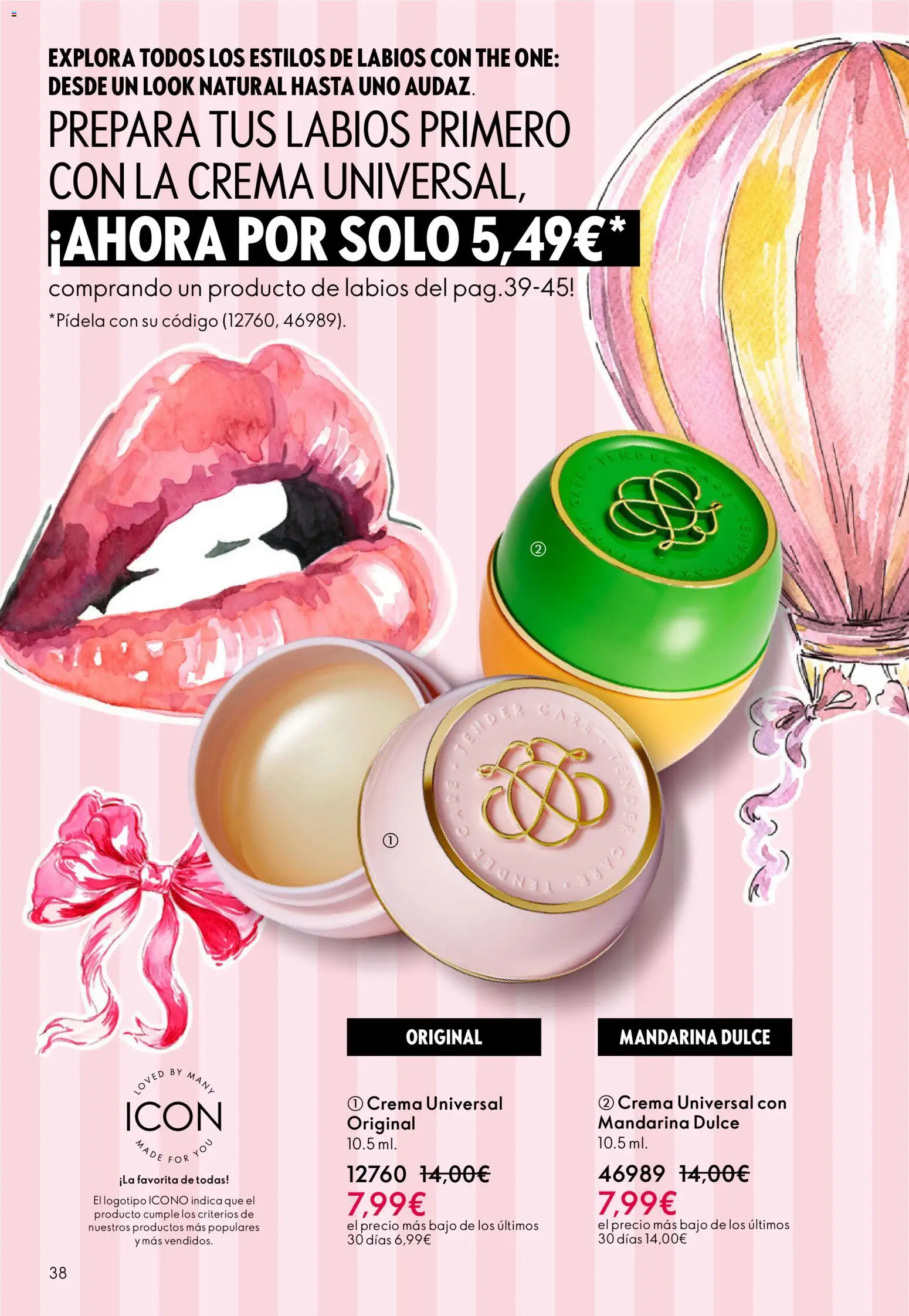 Oriflame - Catálogo Campaña 3 - Página de 38 - Válido desde 18/02/2026