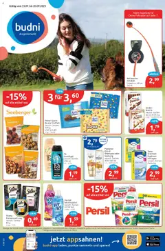 Vorschau Budni Prospekt 	 gültig ab 15.09.2025