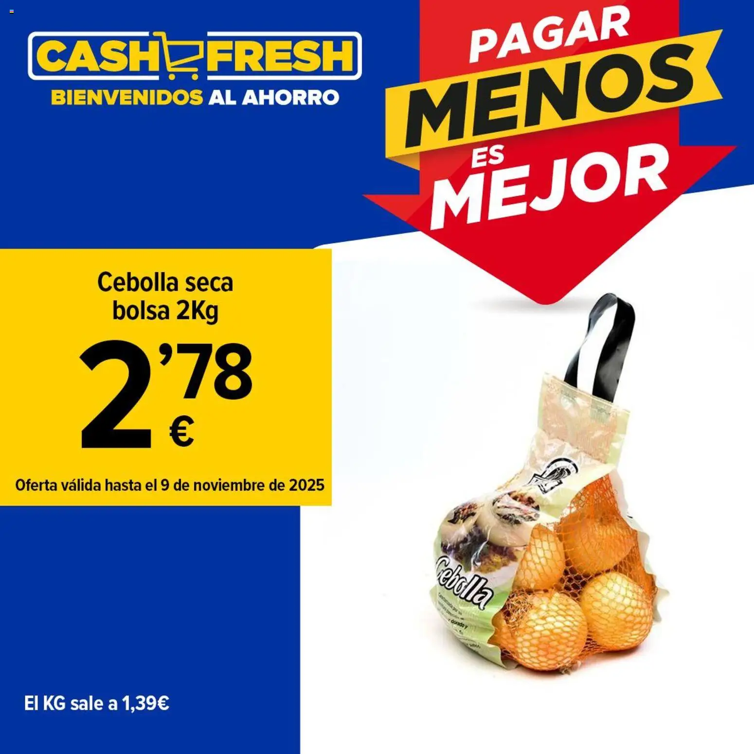 Cash Fresh folleto - Página de 1 - Válido desde 03/11/2025