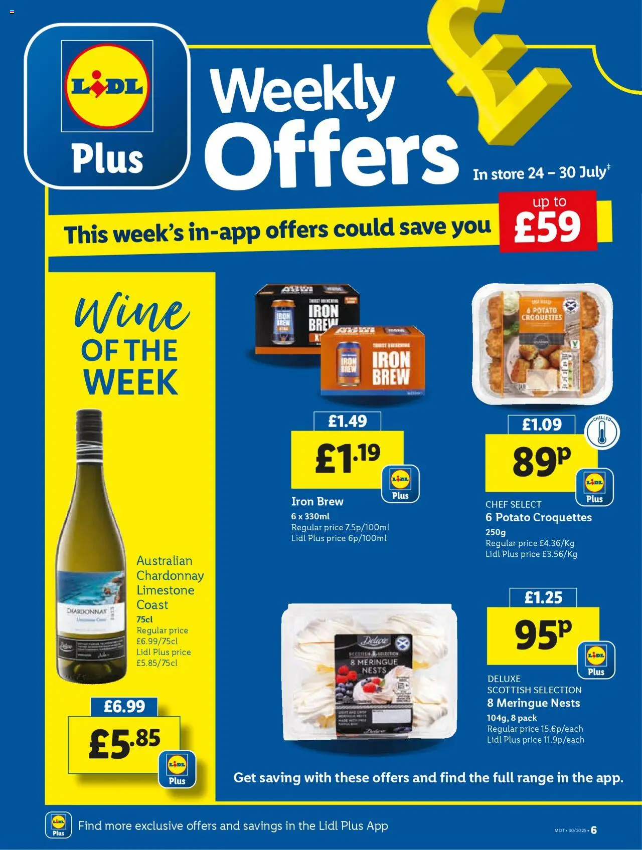 Lidl - Lidl Weekly Scotland - page 6- valid from 24/07/2025