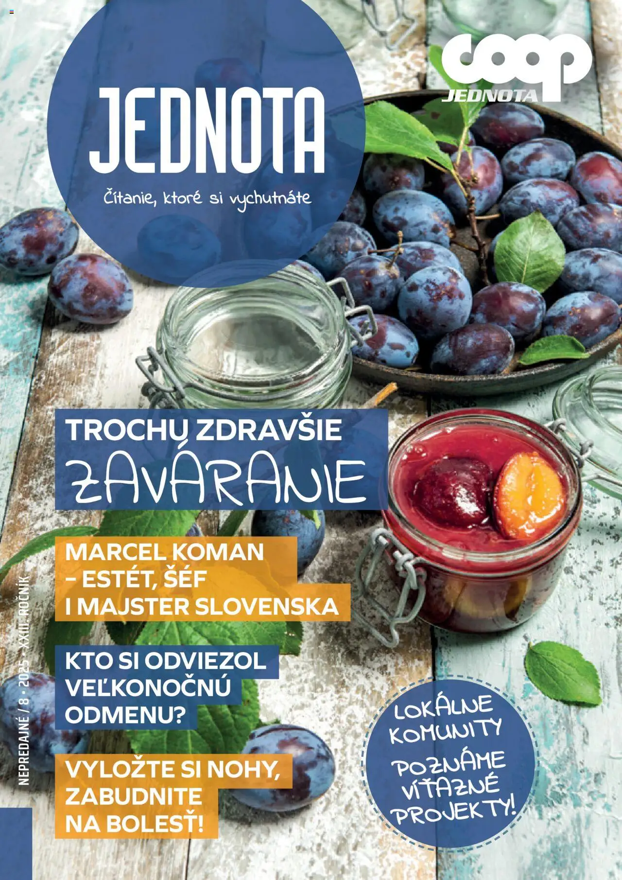 COOP Jednota časopis - strana 1- platný od 01.08.2025