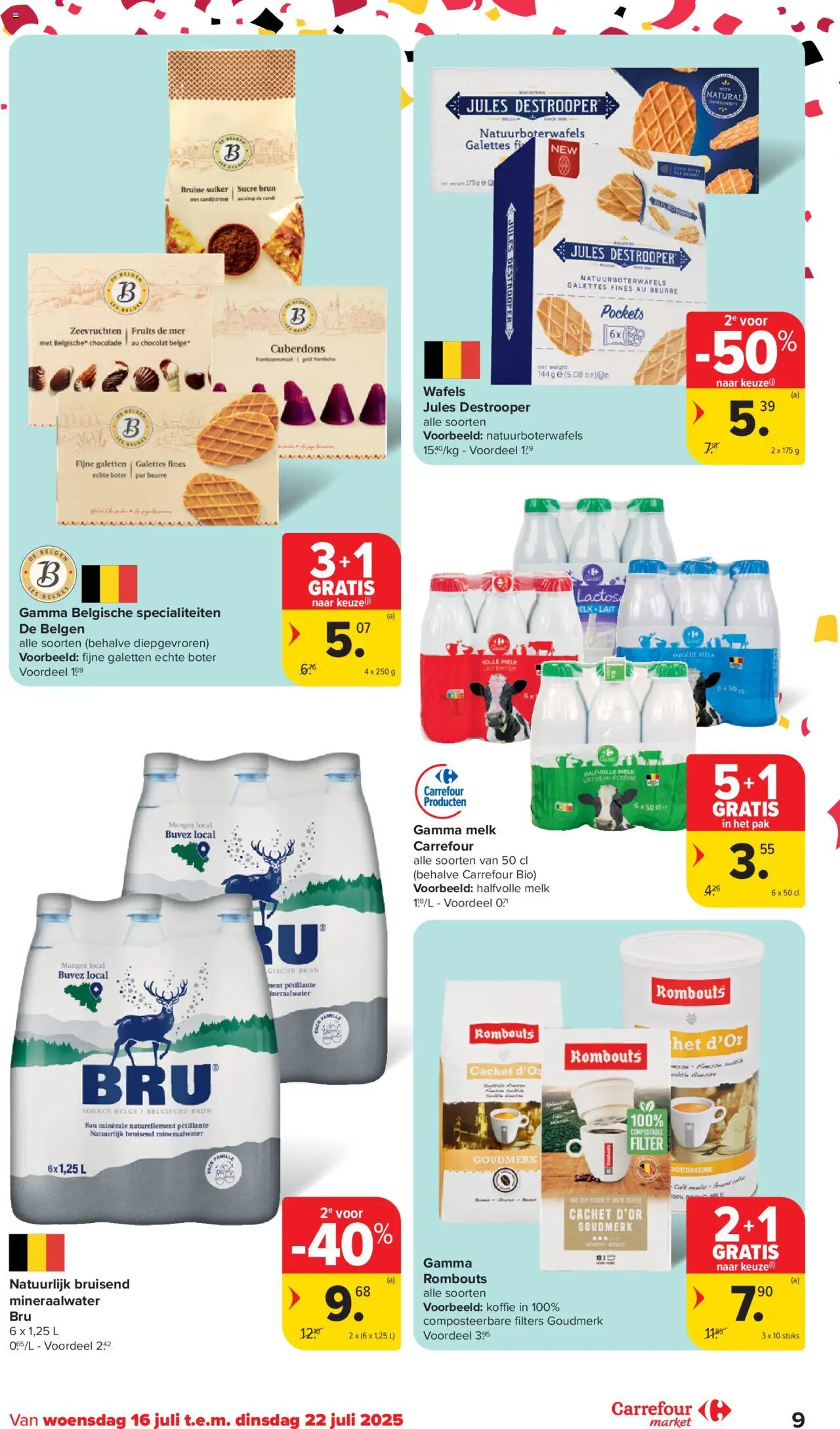 Carrefour - Market Promoties  - pagina 9- geldig vanaf 16/07/2025
