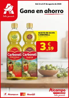 Vista previa del folleto Alcampo - SM Nacional  válido desde 14/08/2025