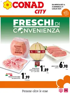 Anteprima Conad City Sicilia catalogo valida dal 16/07/2025