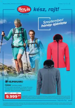 Előnézet Hervis Sports Akciós újság érvényes 2025.09.09.-tól