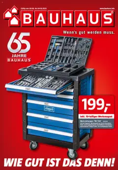 Vorschau Bauhaus Prospekt 	 gültig ab 30.08.2025